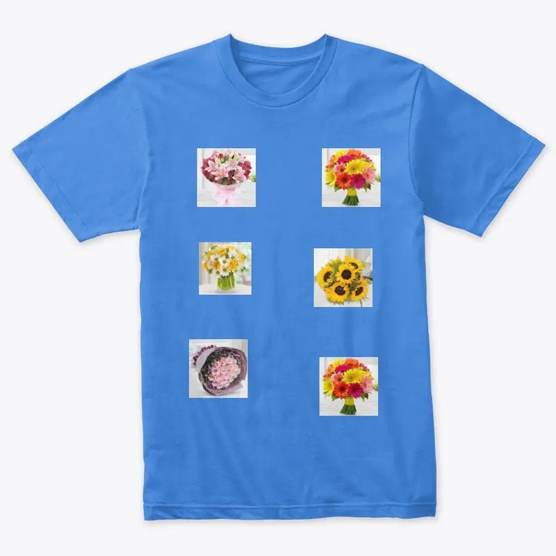 T-shirt with flowers